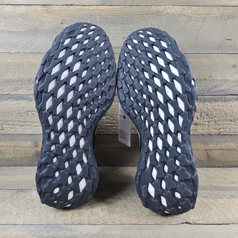 adidas Web Boost Men's Running Sportswear Shoes Carbon/Black/ Bliss Blue - Picture 6 of 12